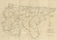 Карта Новоузенского уезда, 1890 г.