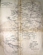 Карта Аткарского уезда, 1912 г.