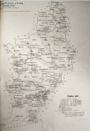 Карта Саратовского уезда, 1912 г.