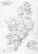 Карта Саратовского уезда, 1912 г.
