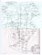 Карта Камышинского уезда, 1912 г.