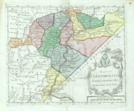 Карта Саратовского наместничества 1796 г.