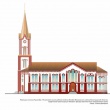Hussenbach Kirche Plan